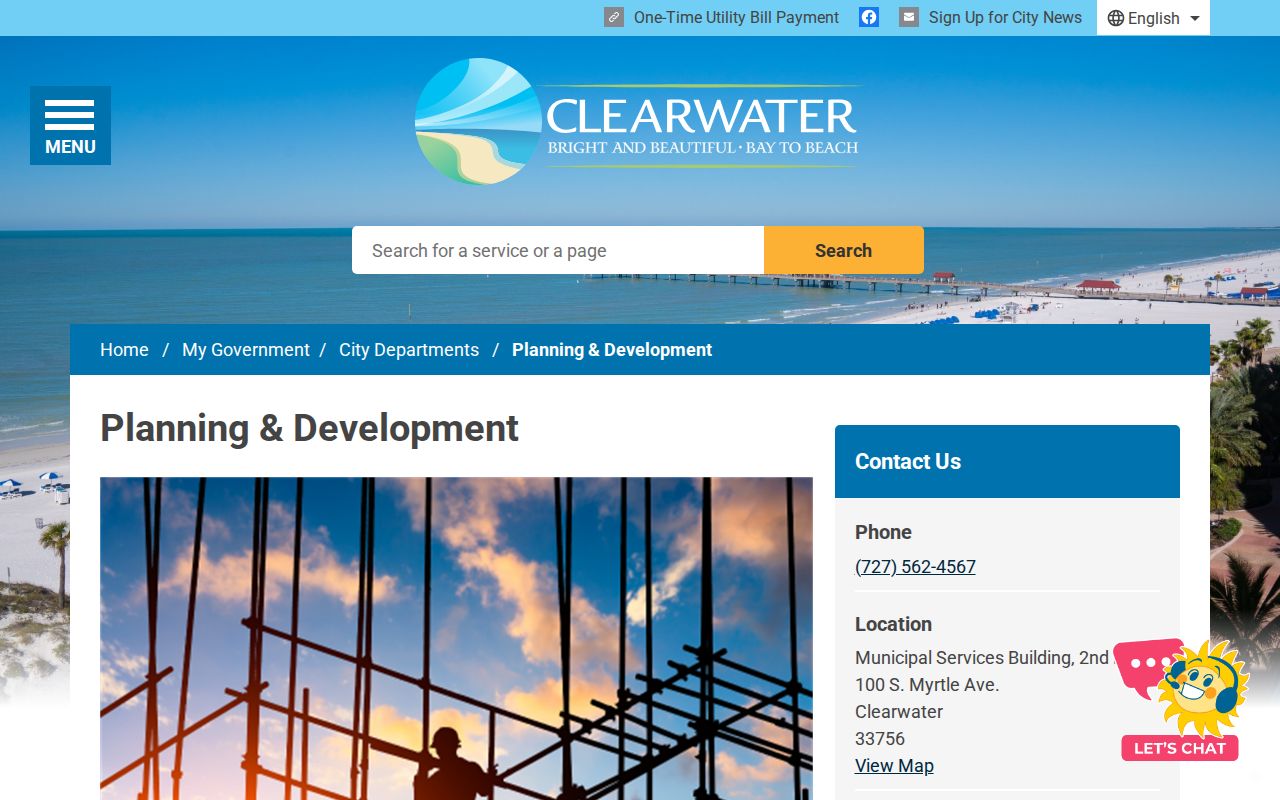 Clearwater planning resources for ZIP and city jurisdiction checks